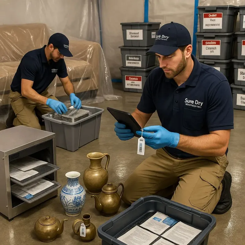 Content Protection and Restoration process in Racine, WI