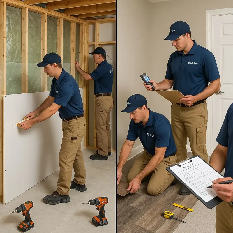 Repairs and Reconstruction process in Racine, WI